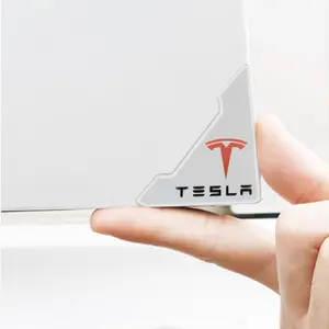 Tesla Transparent Car Bumper Corner Protector, Anti-Collision Film, Clear Edge Guard, Accessories for Model S, Model 3, Model X, Model Y