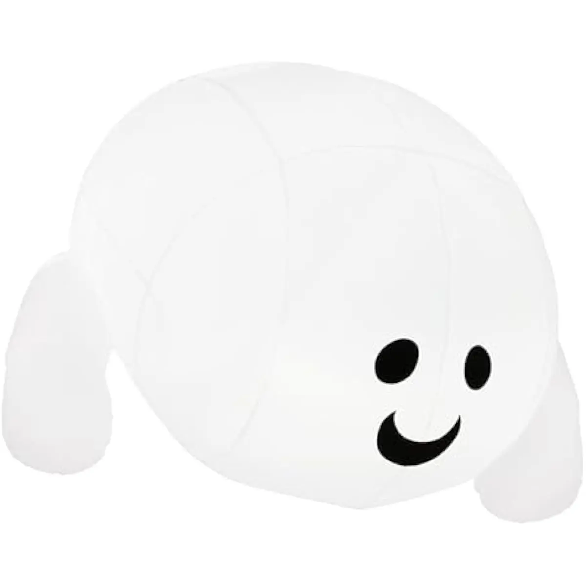 Halloween Inflatable Outdoor Decorations, 4.5ft Inflatable Cute Ghost Decoration Lying On The Roof with LEDs, Halloween Blow Up Yard Decor for Parties Roof Decor