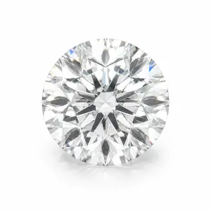 Round Cut Moissanite Loose Stone 1-5ct D Color VVS1 with GRA Certificate for Custom Jewelry