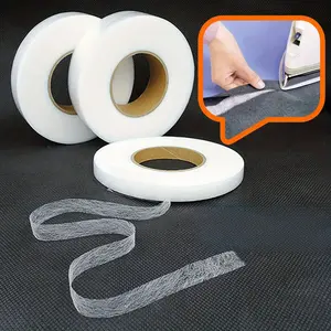 kitchen supplies 1 Roll 50m Iron-On Hemming Tape, Double-Sided Iron-On Hemming Tape Strong Adhesive Heat Bonding Tape for Clothing Alterations Pants Jeans Skirts