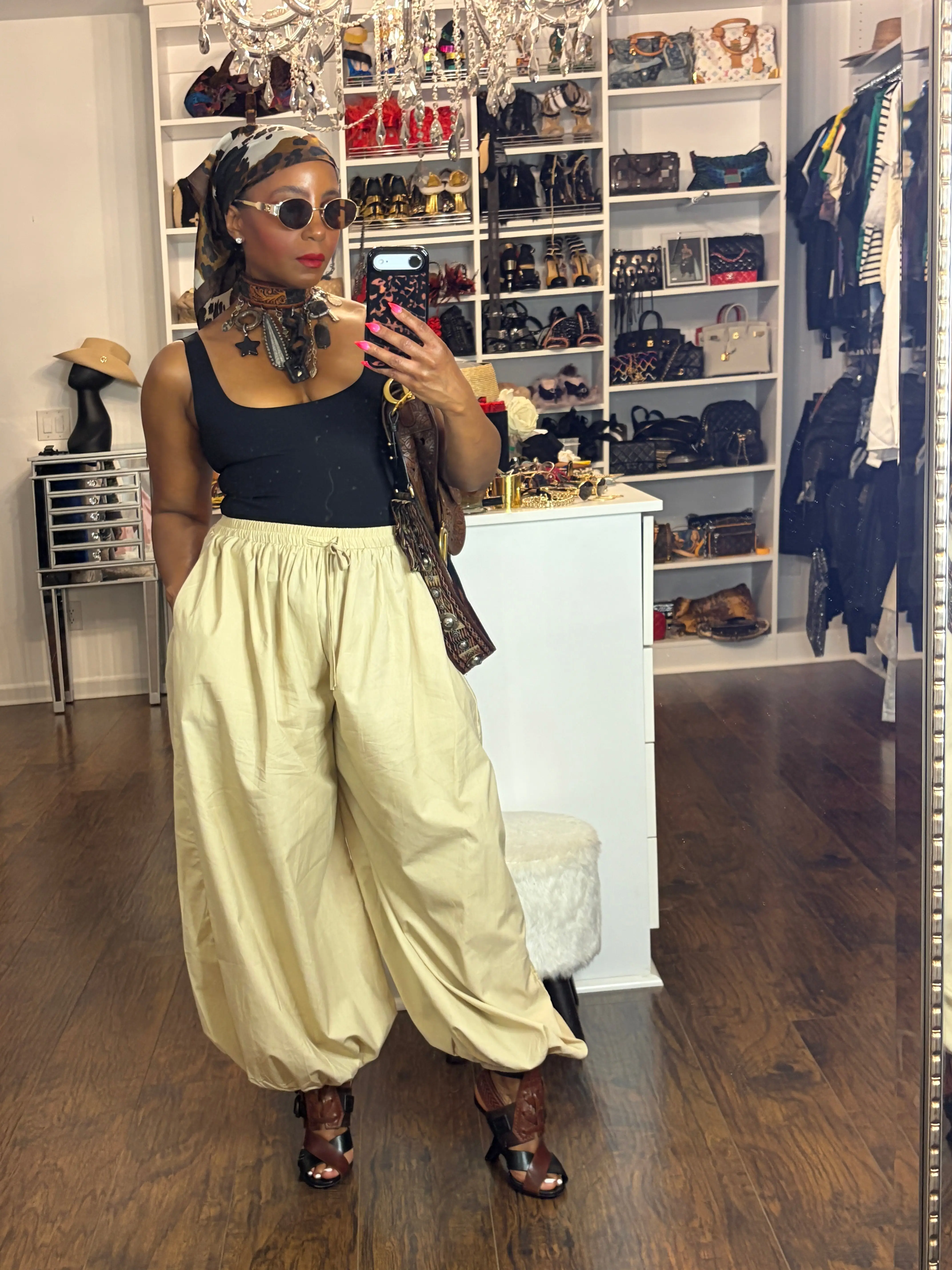 The Sandstone Balloon Pant