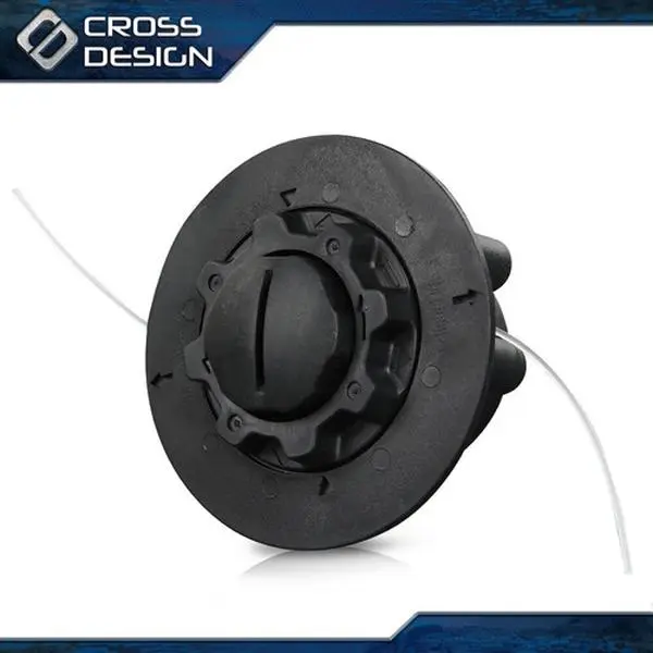 CROSSDESIGN High Quality Durable Trimmer Head (1 Count) - Fit for Stihl C5-2, FS38, FS40, FS45, FS46, FS50, FSE60, 4006 710 2103, Limited Life Guarantee, No Installation Guide - Ideal for Lawn Mowing, Trimming Around Trees, Fences, Lawn Care Products, Wal