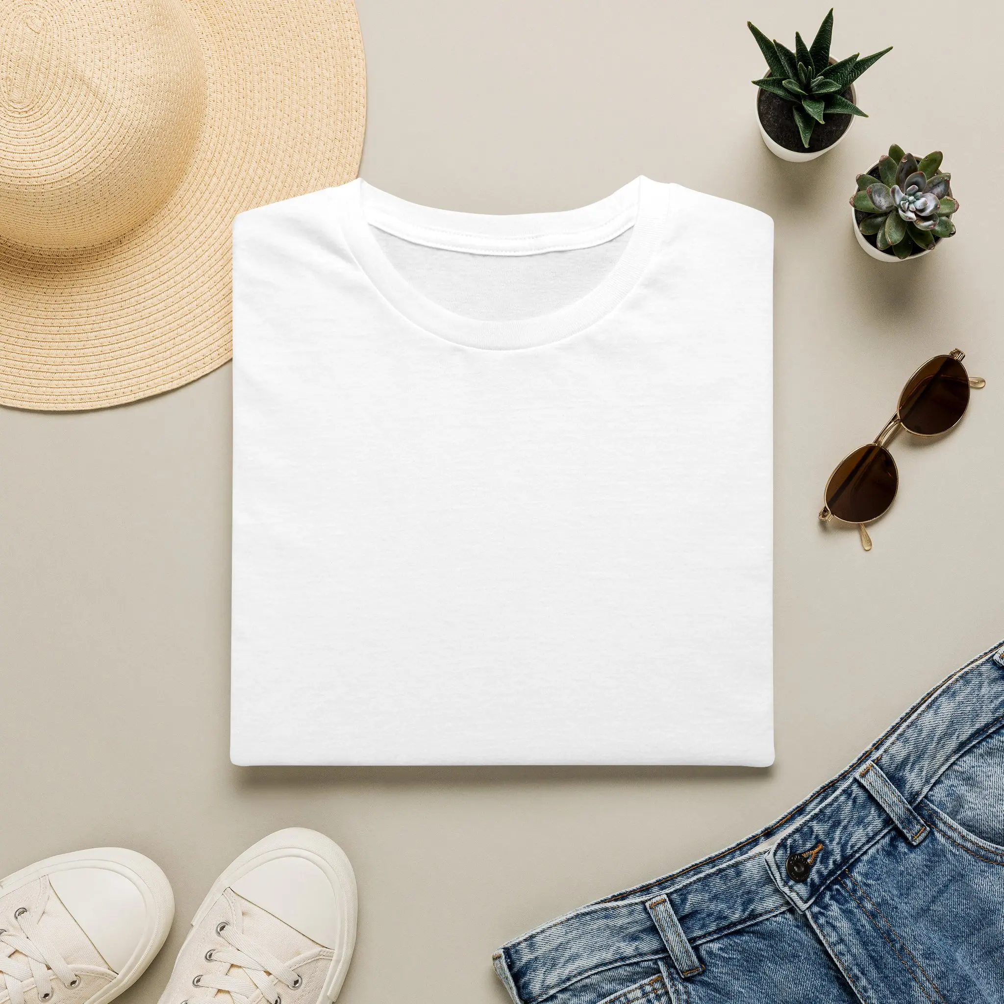 Blank White Tee | T-Shirt