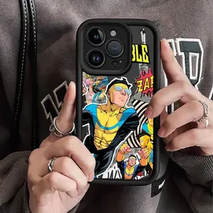 Animated TV I-Invincible Phone Case For IPhone 17 16 15 14 13 12 11 Air Plus Pro Max Samsung Galaxy S26 S25 S24 S23 S22 Soft Back Cover