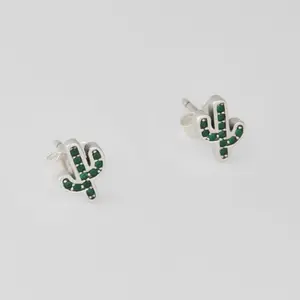 Desert Bloom Cactus Studs