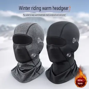 Balaclava Face Ski Mask with Movable Deisgn for Men Women-Fleece Winter Face Covering for Cold Weather Skiing Outdoor Work