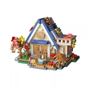High-Quality Treehouse Geometry Building Blocks Set, Desktop Collectible Decorations, Home Accent Pieces, Kids Hand-Eye Coordination Exercise