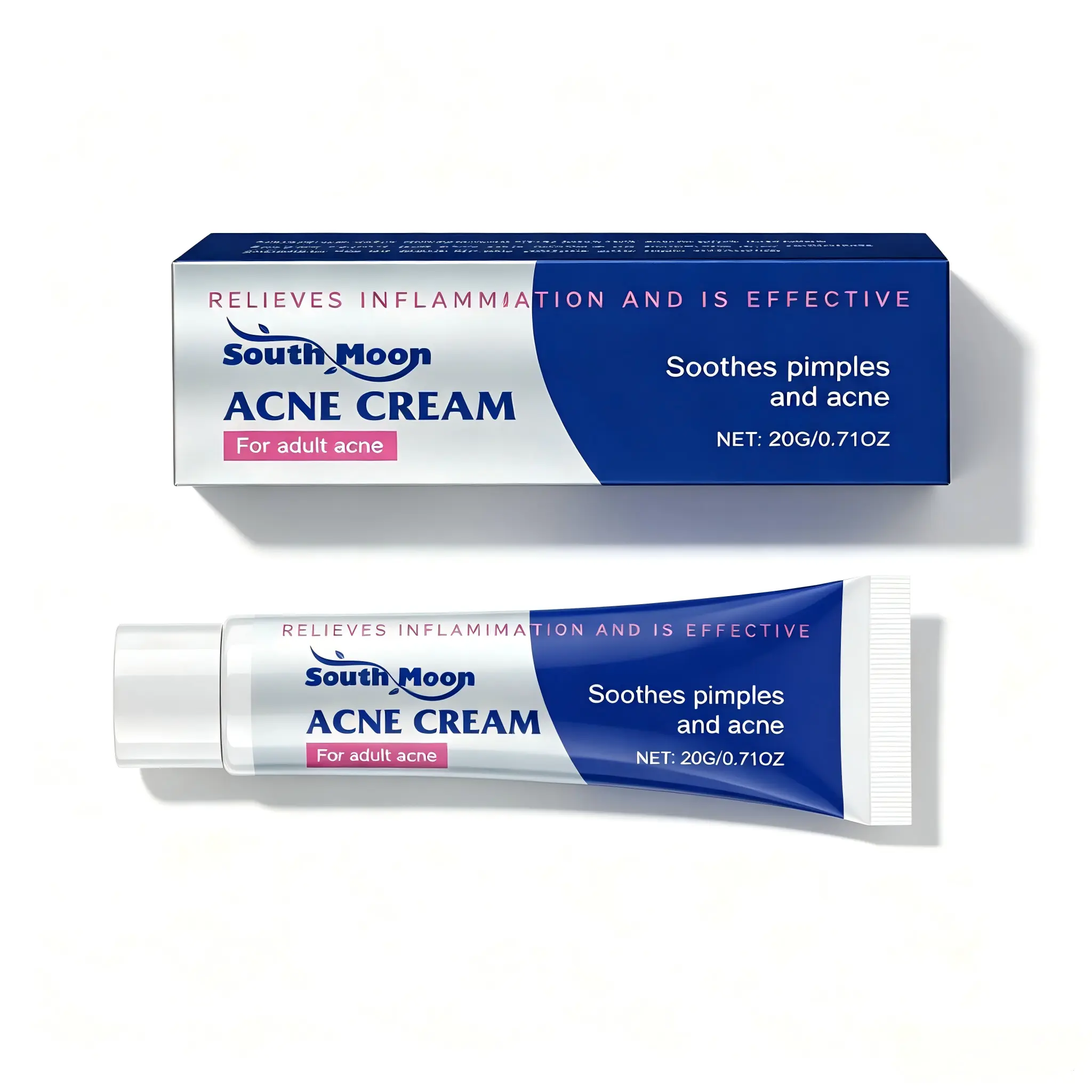 [Buy 1 Get 1 Free]Acne Treatment Cream 20g Larger Size - Top Selling herbaceous Acne CreamyGentle Formula，Gentle Care Balancing Moisturizing Cream for Oily Skin and Acne Improvement，Used for cleansing the skin