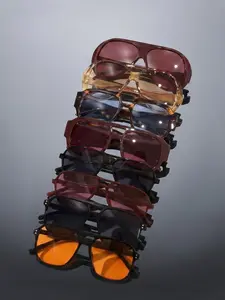 8 Pairs Classic Aviator Sunglasses Set, Sweet Cool Style, Uv400 Protection, Ideal for Driving, Business, Camping, Music Festivals