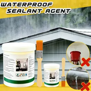 Waterproof Transparent Sealant Fast Drying Clear Adhesive kit,patch impermeabilizante invisible waterproofagent gel and seal coating caglue ,Nai sellador de agua grietas,  leak repair strong foundry self leveling glue, tile grout crack, capa transparente
