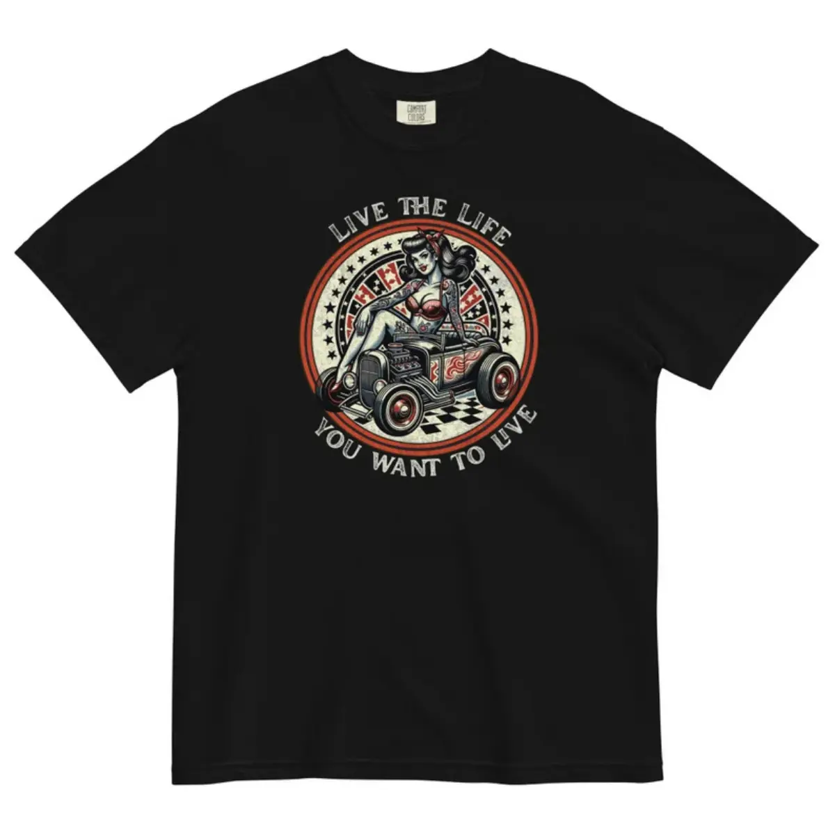Rockabilly T shirt Vintage Hot Rod Tee Rocker 1950s T-shirt Psychobilly Pinup
