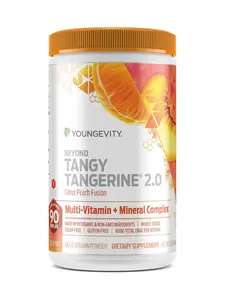 Beyond Tangy Tangerine BTT2.0 Peach Powder Fruit Drink Healthy Vitamins and Minerals All in One Essential Multi-Vitamins