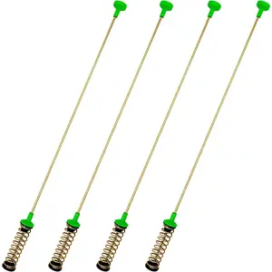 Upgrade DC97-16350S Washer Suspension Rods*4(OEM) Replace DC97-16350T DC97-16350K DC97-16350R Compatible With  Washer Suspension Rods WA50R5200AW WA45T3200AW WA50R5400AW 10-year QA