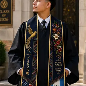 Personalized Guatemalan American Flag Graduation Sash 2026, Guatemala Heritage Graduation Stole, Guatemalan Graduation 2026, Grad Gifts