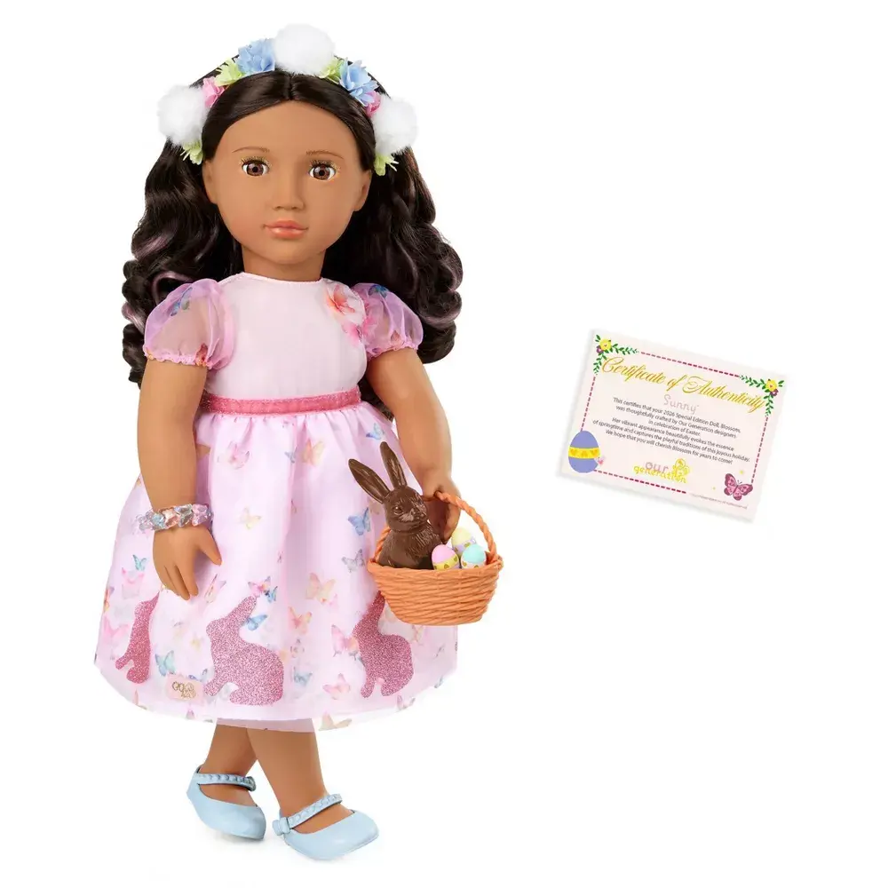 Our Generation Sunny Limited-Edition Easter Collectible 18" Doll & Accessories Our Generation Sunny Limited-Edition Easter Collectible 18" Doll & Accessories