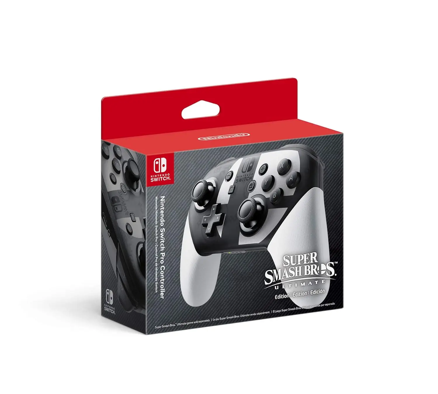 Nintendo Pro Controller Super Smash Bros Edition - Nintendo Switch Nintendo Pro Controller Super Smash Bros Edition - Nintendo Switch