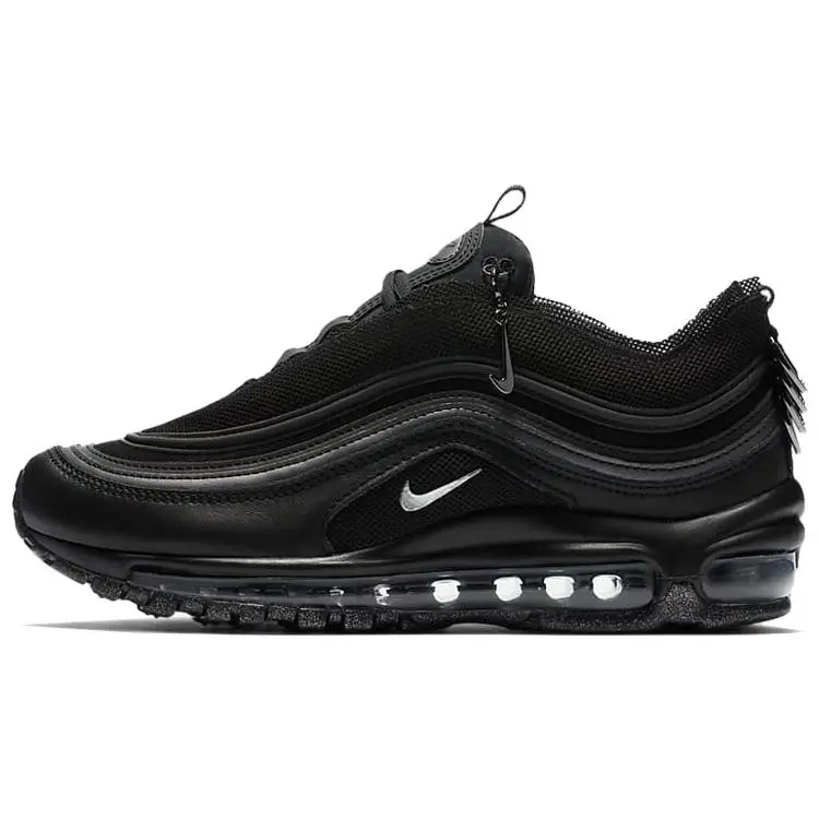 Nike Air Max 97 Lx Sakura Black Retro Cushioned Low Top Running Shoes Women's CV9552-001