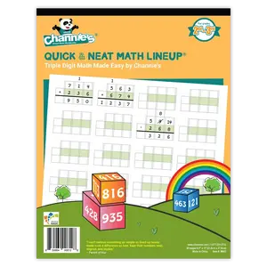 Math LineUp Triple Digit Workbook