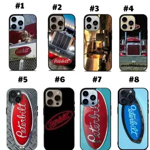 Peterbilt Truck Logo Phone Case Compatible with iPhone X, 11, 12, 13, 14, 15, 16, 17 Series & Galaxy Series