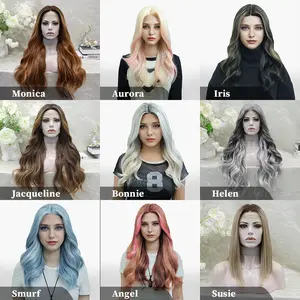 IMstyle 2 T Part Lace Wigs Box Beginner Friendly Daily Wear Lace Front Synthetic Wig