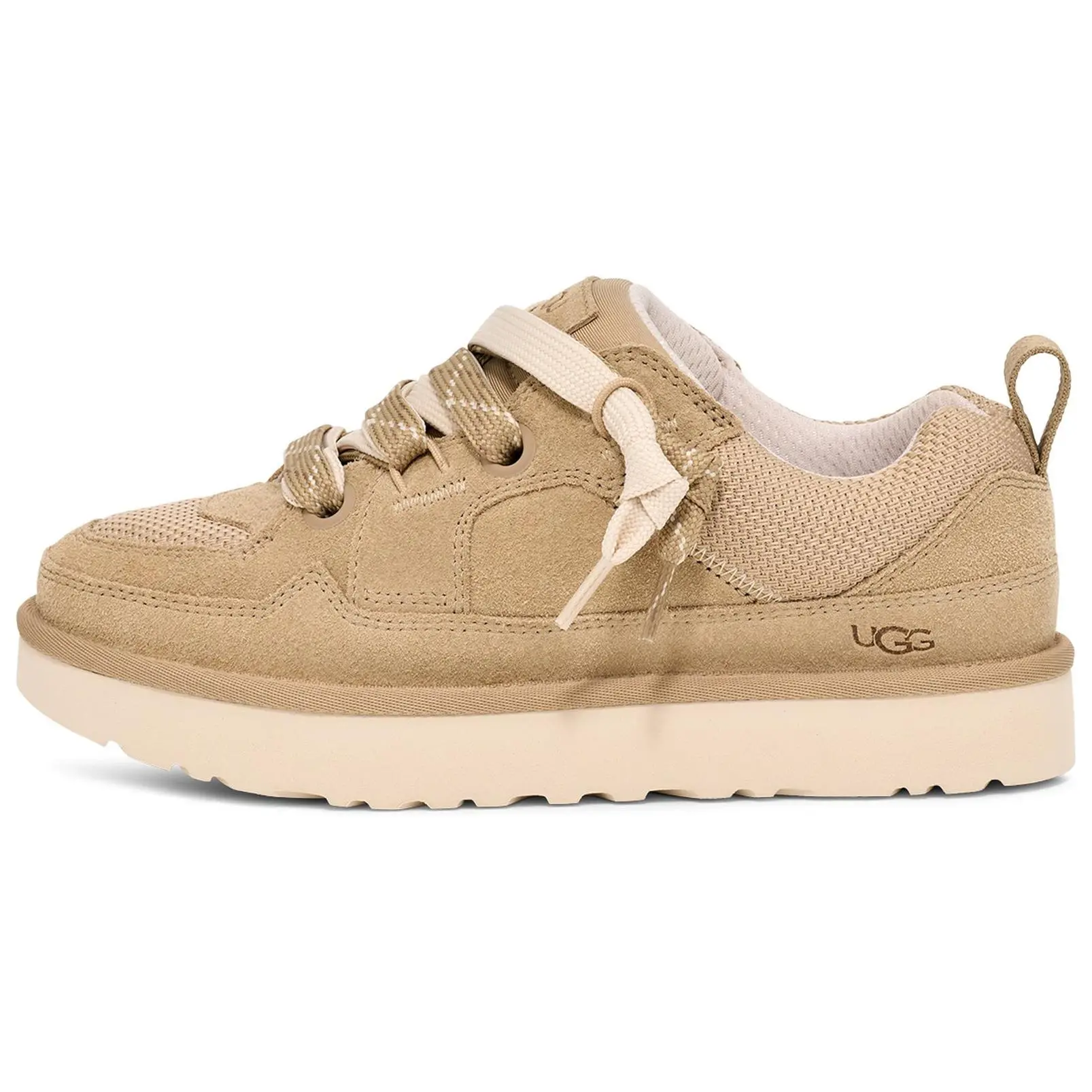 Women's UGG LO LOWMEL Closed Low-Top Casual Trainers - Brown Footwear, Simple Fashion Design, Walking Shoe & Sneaker for Everyday Comfort