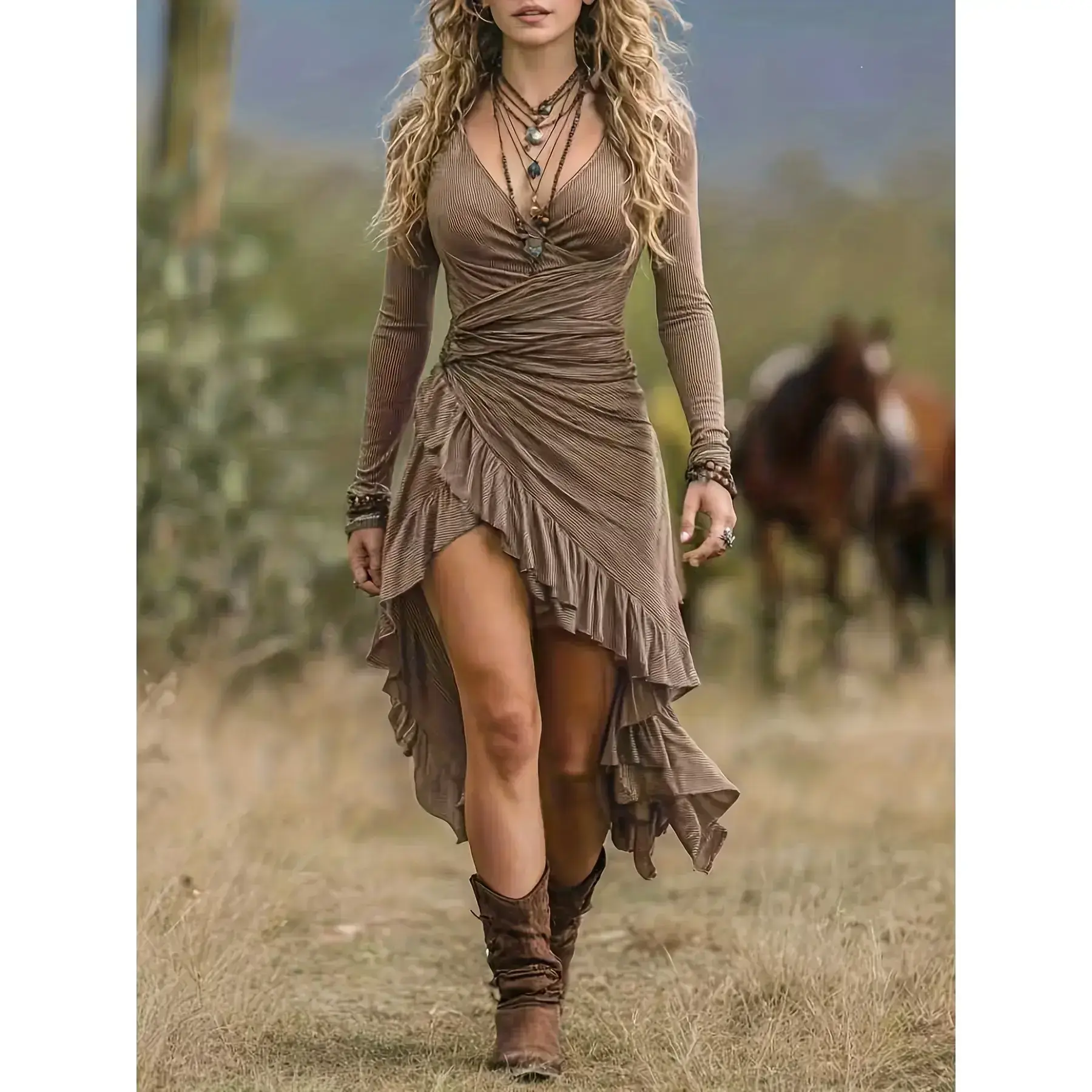 winter western dress for women Winter Western Edit