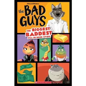 Bad Guys Movie: The Biggest, Baddest Fill-In Book Ever! -- Terrance Crawford - Paperback