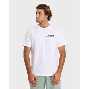 Diamond Arch Classic Short Sleeve T-Shirt - White