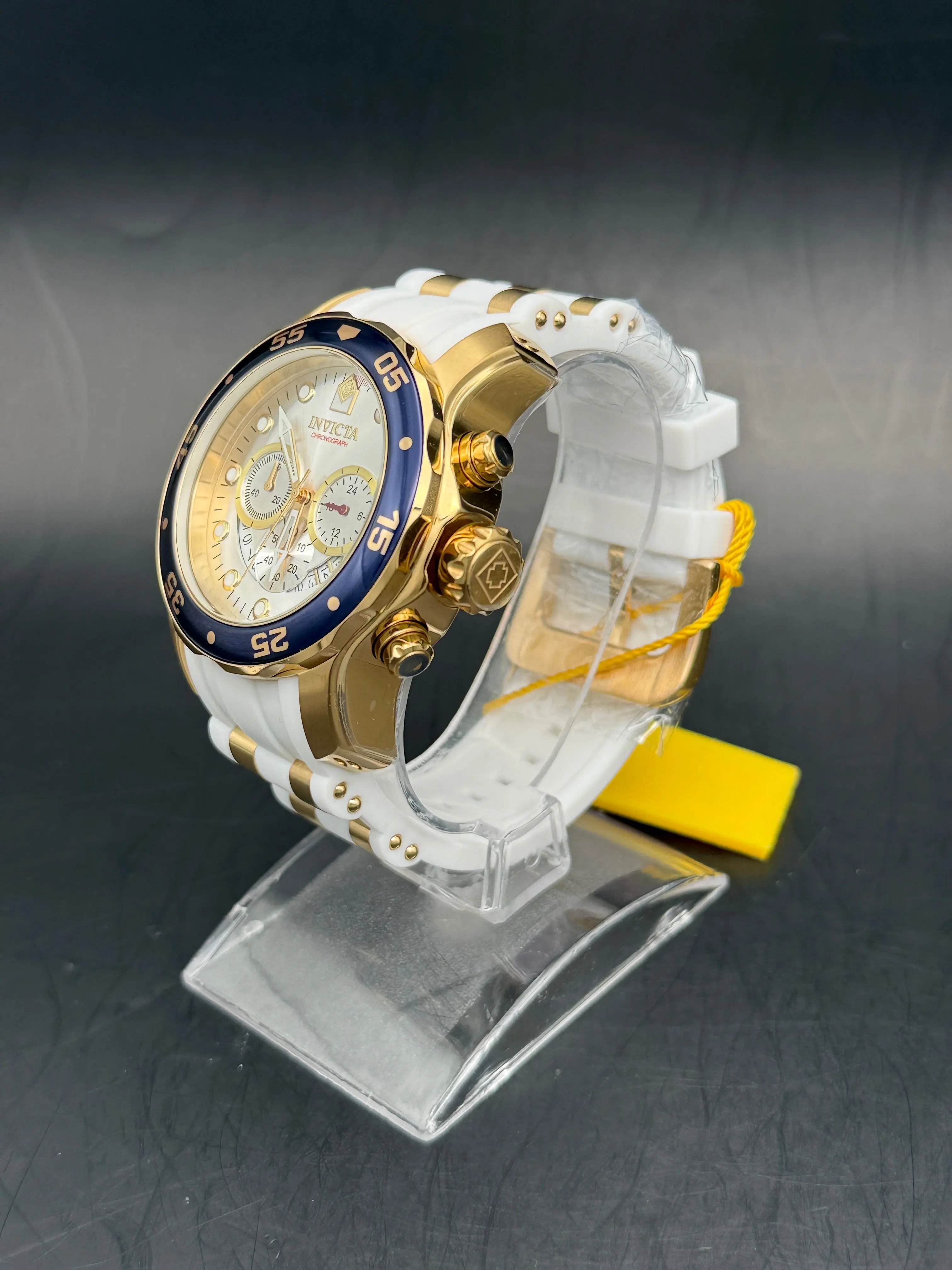 Invicta Pro Diver Scuba 20293 Men's 48mm Gold White Chronograph