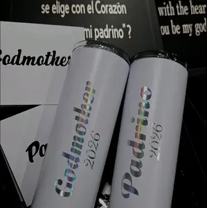Personalized Godmother & Padrino Tumblers 2026 Customizable Gifts for Special Occasions