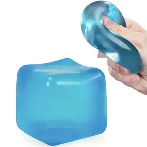 Premium Sensory Stress Cube - Extra Large Fidget Toy | Stress Balls for Adults with Non-Sticky