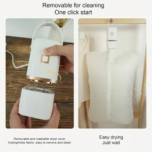 New Travel Portable Mini Dryer, Mini Dryer with Timer Function - Compact And Convenient Drying Solution for Apartments, Dormitories, Rvs - Quick And Easy to Use Compact Dryer with Drying Bag for Delicates Clothing, Underwear, Small Items Of