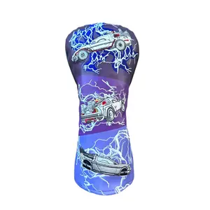 Back to the Future Driver Headcover - Stylish Golf Accessory for Drivers Up to 460cc - Retro Design with Pop Culture References equipment