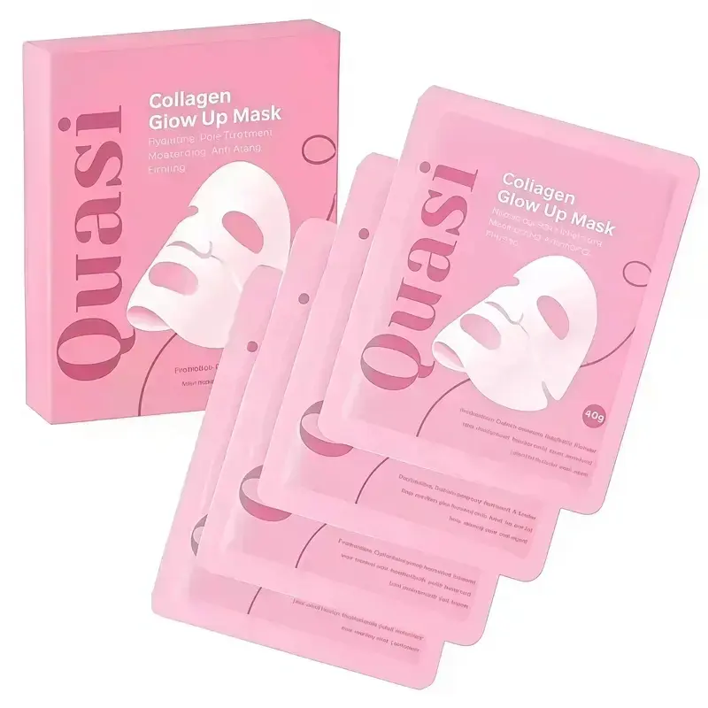 Bio-Collagen Face Mask, Deeply Hydrating & Firming Moisturizer for Skin Radiance, 16 Pieces, Hydrate, Pore