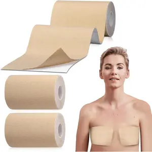 2 Rolls Wide Trans FTM Binder Tape  Chest Binding Adhesive Trans Chest Tape Flat  Transgender Breast Boob