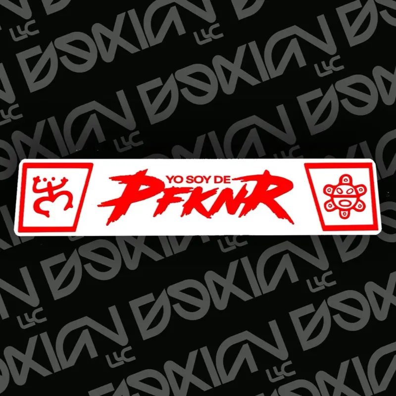 Yo Soy De PfknR - License Plate (European Style)