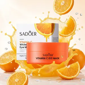 Vitamin C Eye Patches, Hydrating & Firming Under Eye Masks, Reduce Dry Fine Lines, Brighten Dull Eye Area, Nourish Smooth Elastic Eye Skin Daily Care