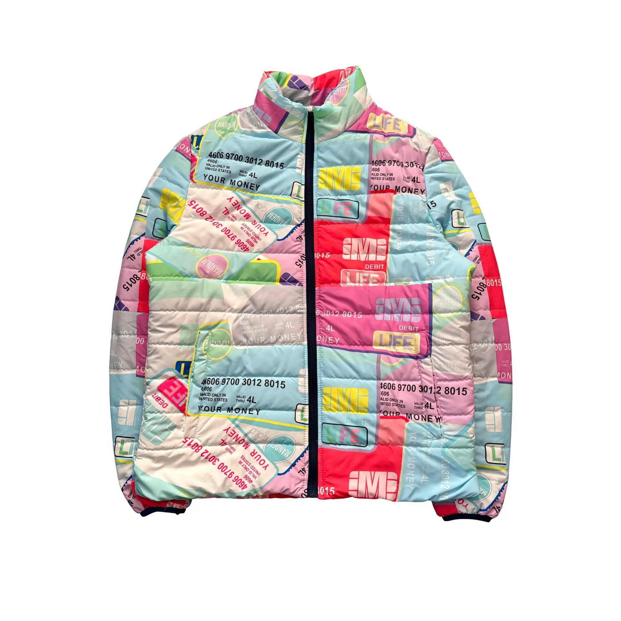 MANDEM Essential Prepaid Debit Puffer Jacket (Multicolor)