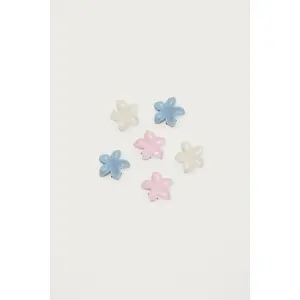 Mini Flower Hair Clip Pack