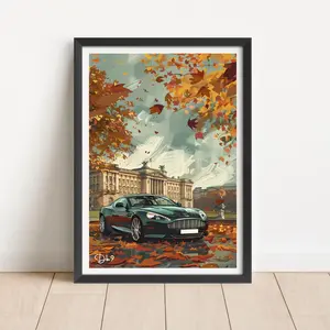 Artistic Supercar Giclee Photo Print on Paper - Hanging Wall Art, Home Decor Poster