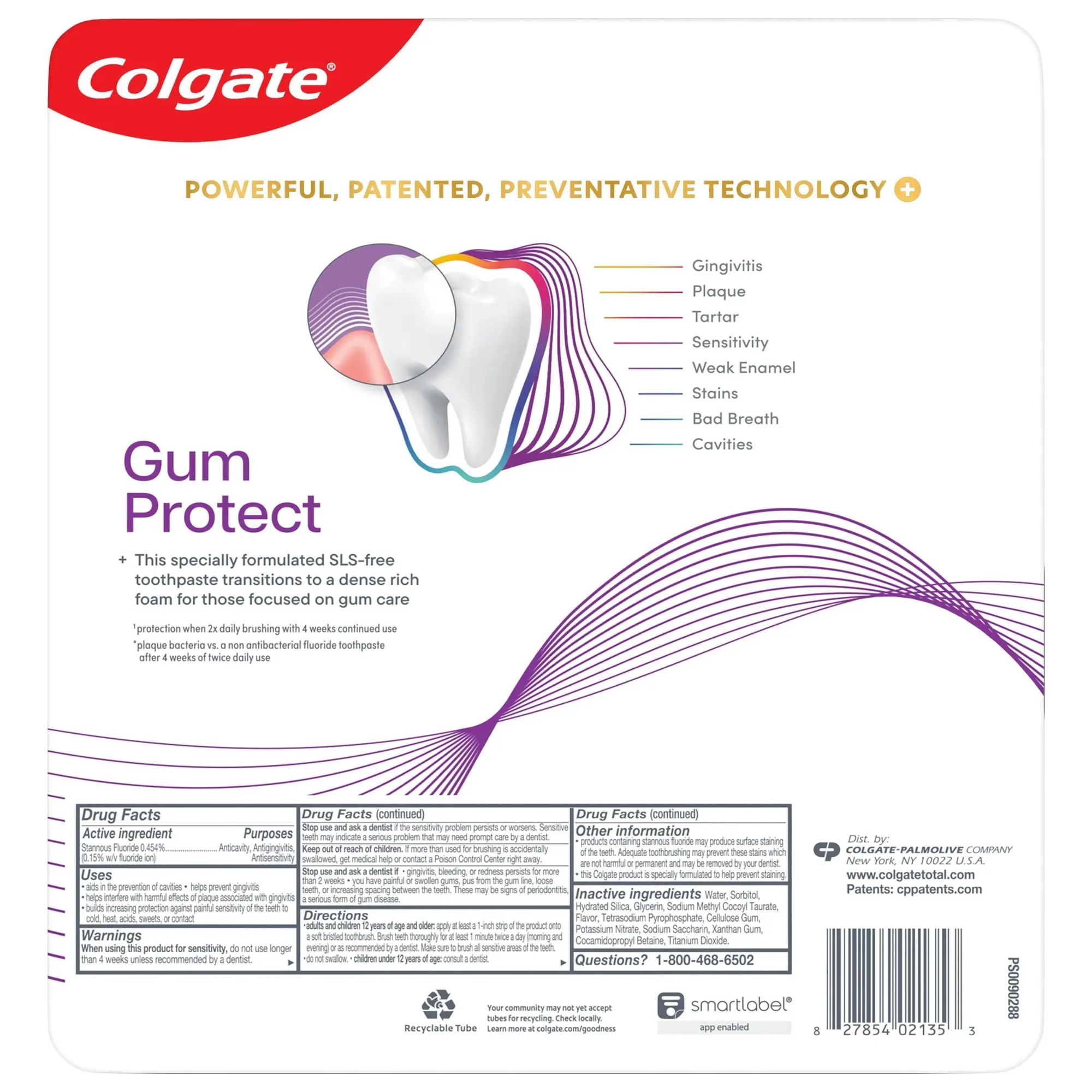 Colgate Total Gum Protect Toothpaste 3 oz 4 pk - TikTok Shop