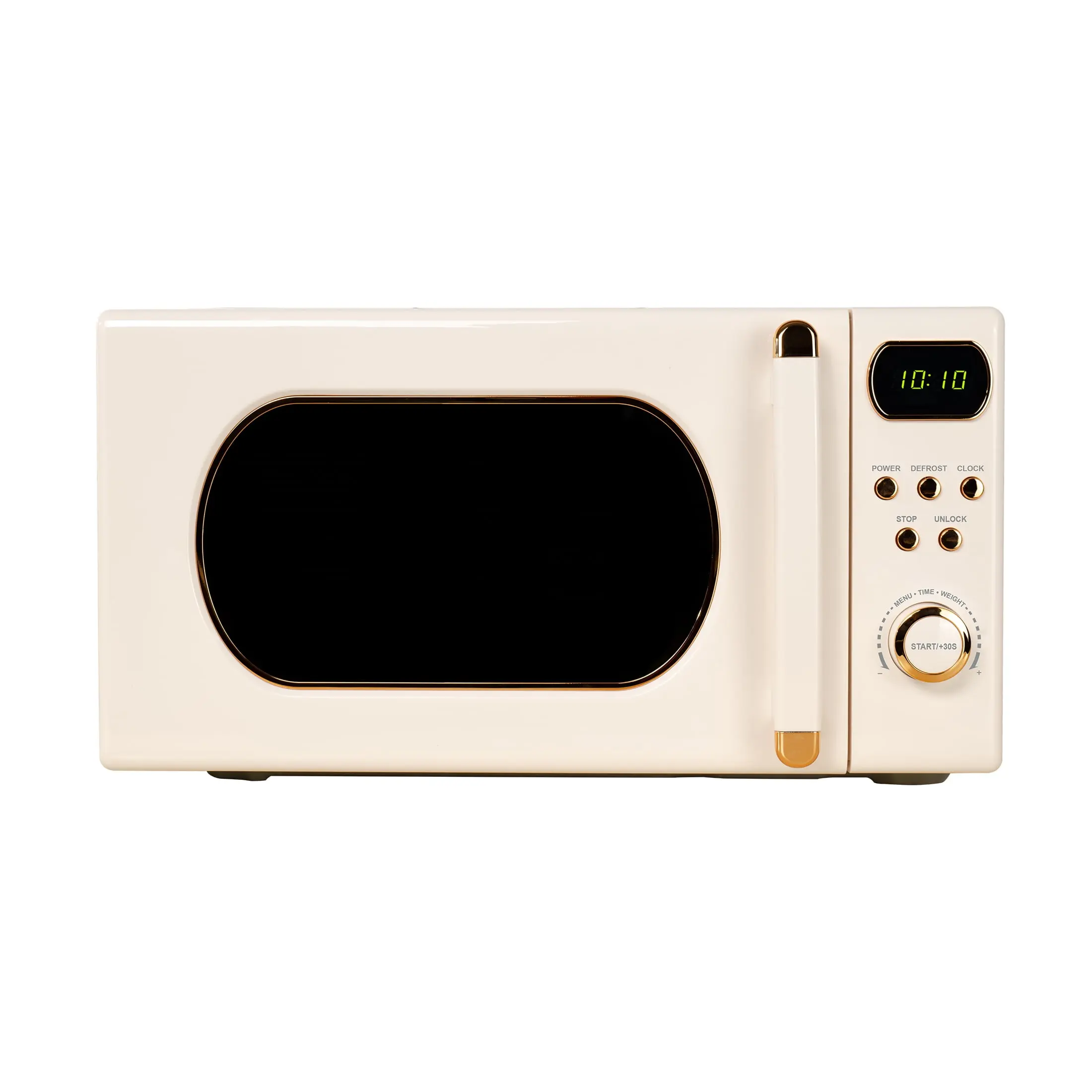 Mainstays 0.7 Cu ft Retro Countertop Microwave Oven , 700 Watts, Vanilla Dream, New Mainstays 0.7 Cu ft Retro Countertop Microwave Oven , 700 Watts, Vanilla Dream, New