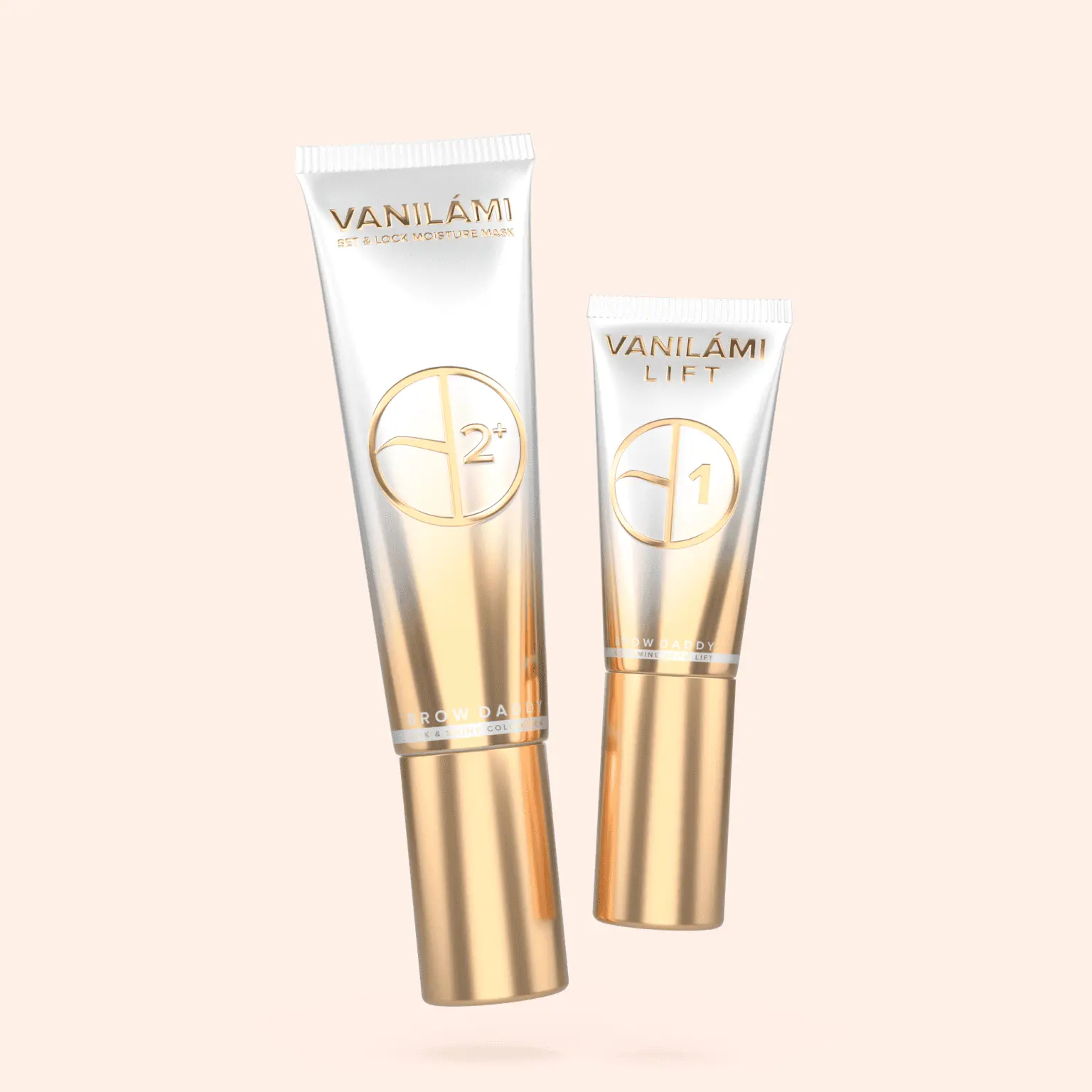 Professional 2-Step Brow Lamination Kit with Hydrating Oil - Gentle Lift Cosmetic for Smooth, Breakage-Resistant Results with a Soft Vanilla Scent, Eyebrow Products, Brow Makeup Products