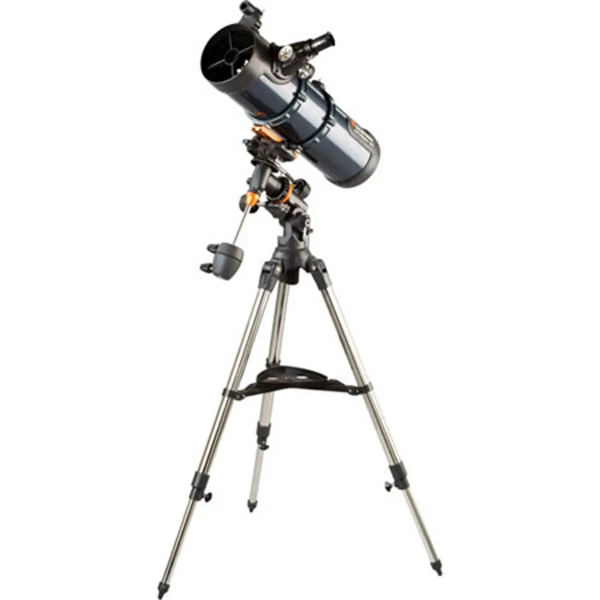 Celestron Astromaster 130EQ-MD , 130mm f/5 Newtonian Reflector Telescope, 650mm f/5 Focal Length with German Equatorial Mount & R.A. Motor Drive