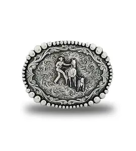 Tie Down Roping Belt Buckle