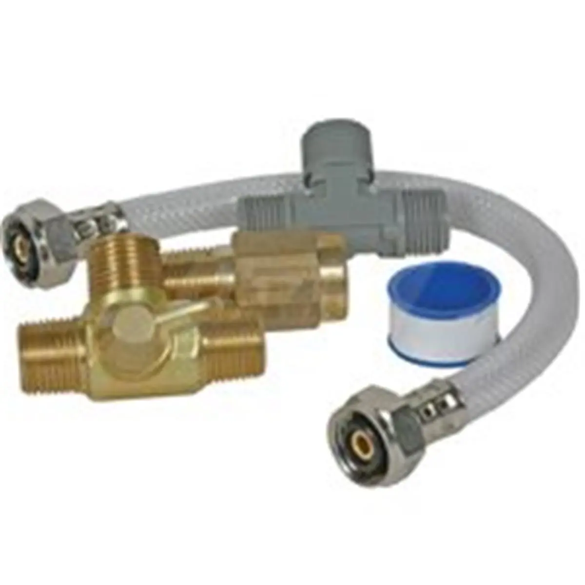 CAMCO 35983 New Quick-Turn Winterizing Water Heater Bypass Kit - Brass Backflow Preventer, Compact Design, Durable Brass Parts, 100% Shut-Off Valve, Permanent Installation Compatible, Antifreeze Savings, Easy Winterization, 1.02 lbs, 7.69x6.69x10.06 in, S