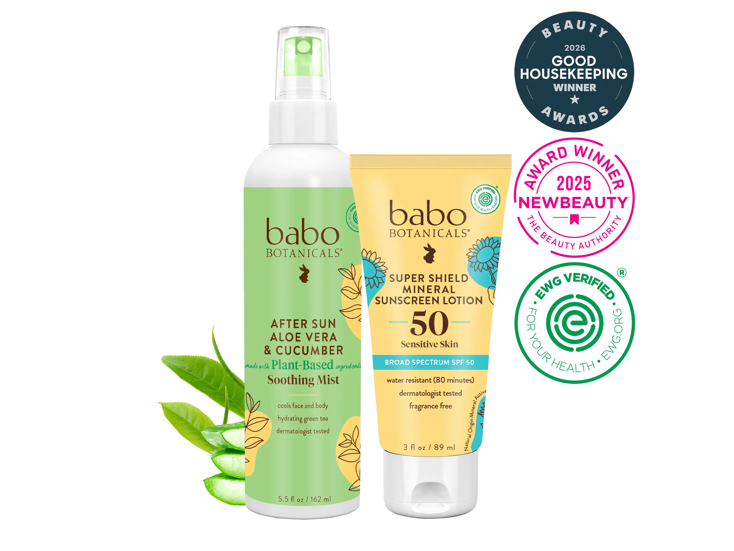 Babo Botanicals Award-Winning Sun Care Duo