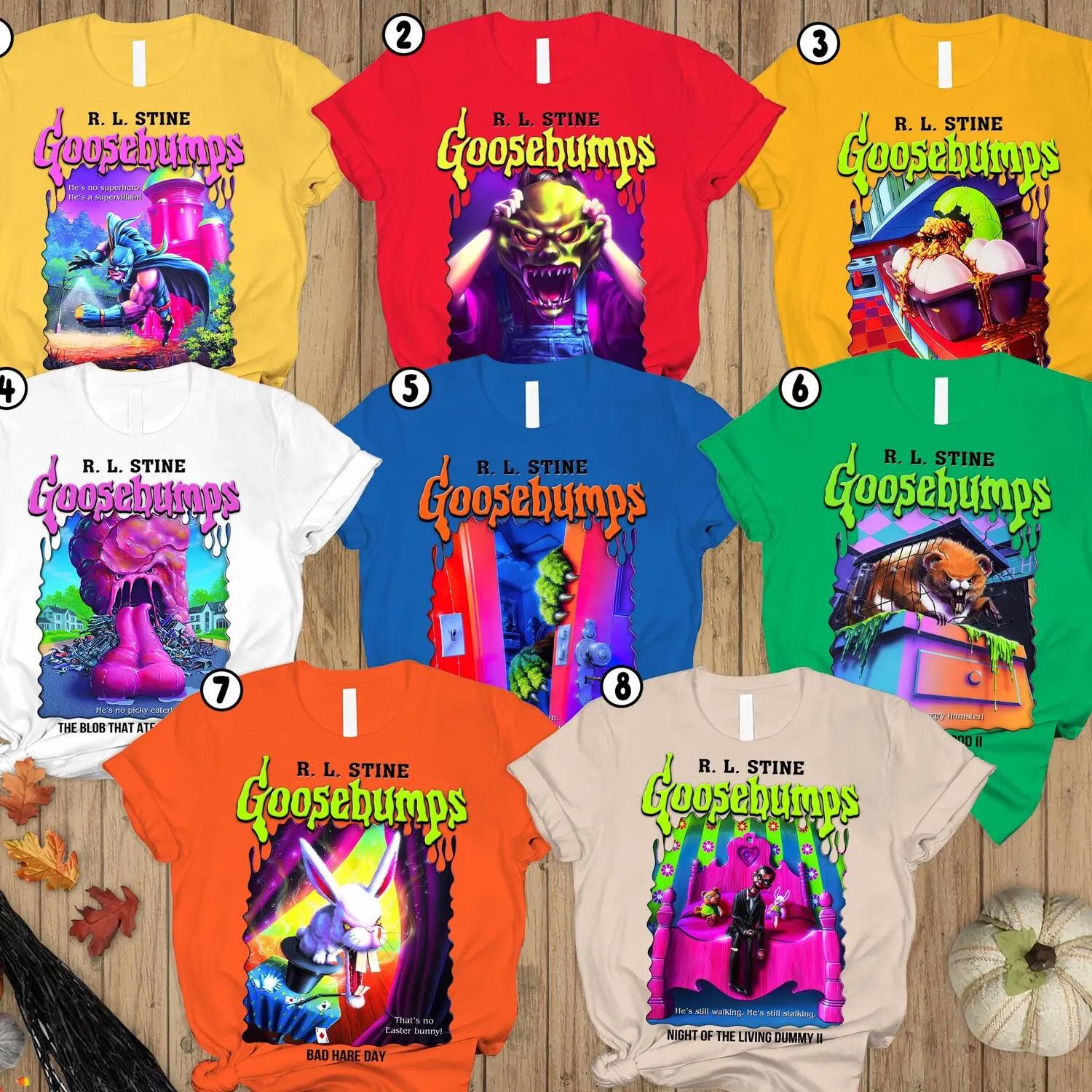 Goosebumps Movie Horrorland tshirt, Goosebumps Welcome To Horrorland Shirt, Goosebumps Halloween Shirt A00