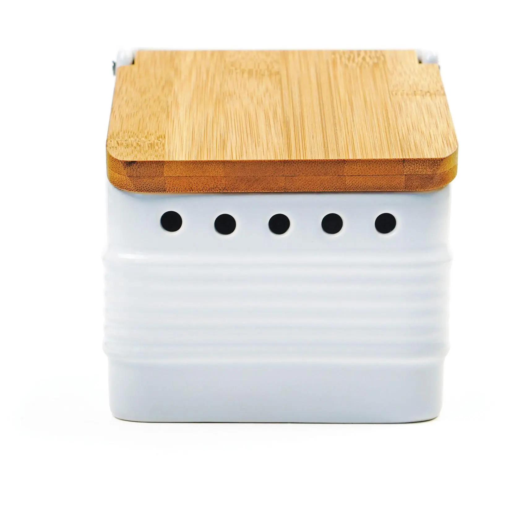 RSVP Stoneware Garlic Keeper