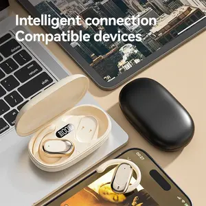 MZYJBL Bluetooth Wireless Sport Headset (Electronic Audio Device) with Ear Hooks, Pure Bass, Noise Cancelling, LED Display, Built-in Mic, Rechargeable Earbuds & Charging Case, Stable Connection - Last Stock, Buy 1 Get 3